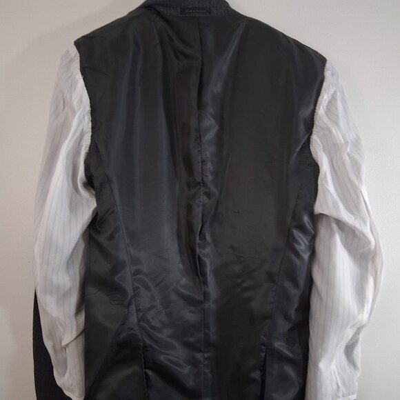 CHAPS 42L Tweed Blazer 100% Wool Jacket Academia Old Money Ivy League Sport Coat - Picture 10 of 16